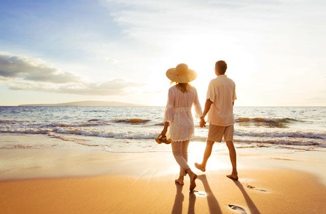 Año nuevo en Marbella - paseo por la playa